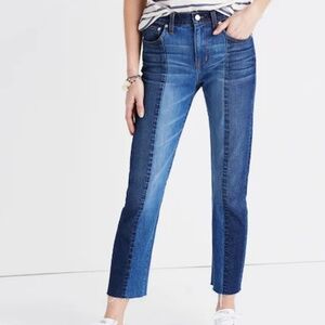 MADEWELL CRUISER STRAIGHT CROP JEANS